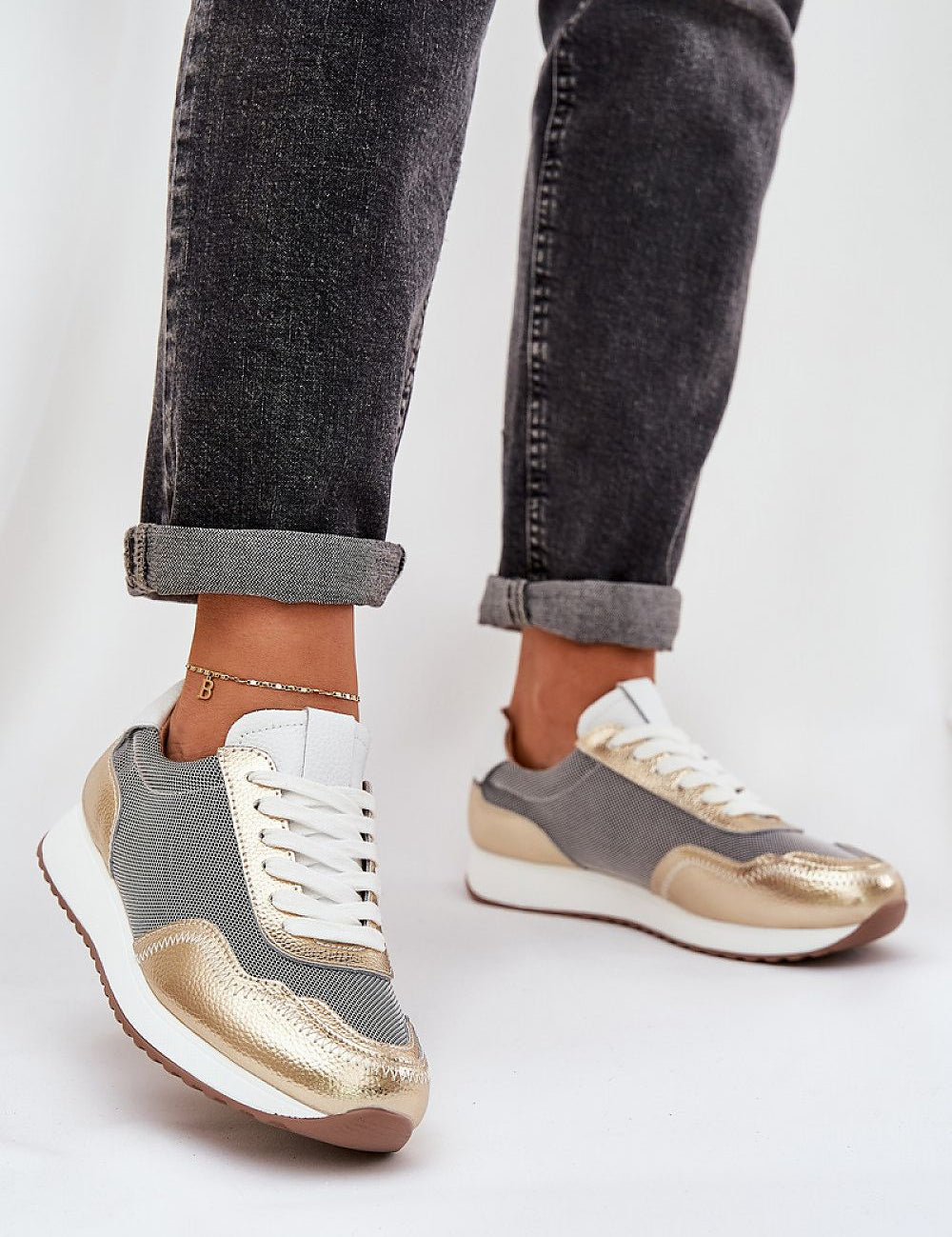 Eryndel ActiveFit Leather Sport Shoes with lace-up design, genuine leather upper, and cushioned insole for comfort and flexibility.