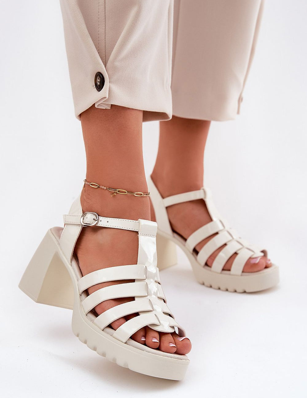  Heel sandals model 212575 Step in style 