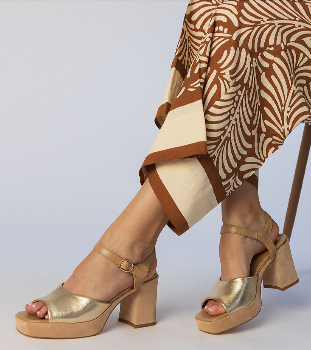  Heel sandals model 214002 PRIMO 