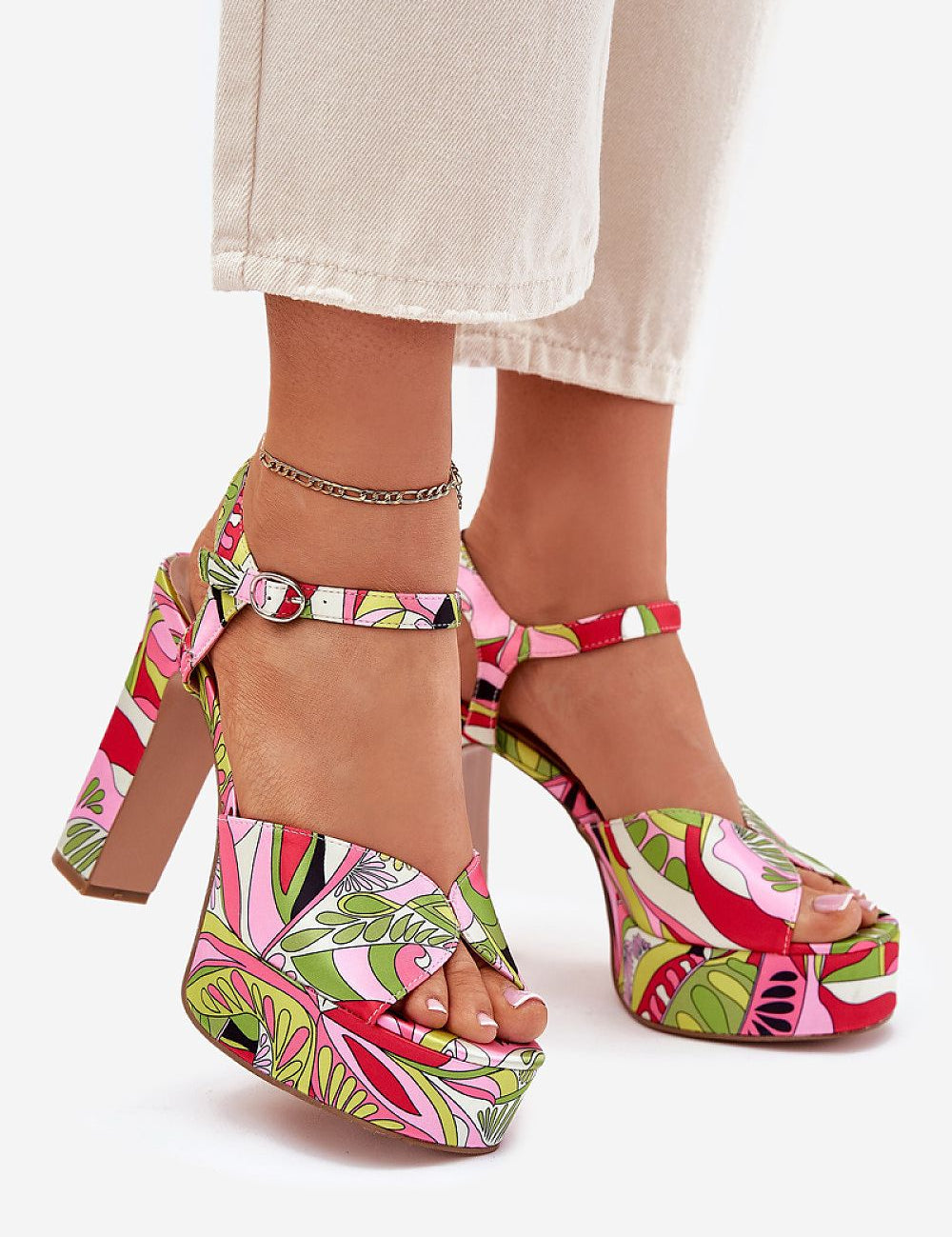  Heel sandals model 214389 Step in style 