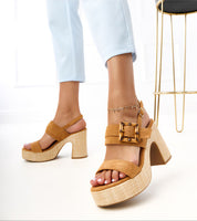  Heel sandals model 215593 PRIMO 