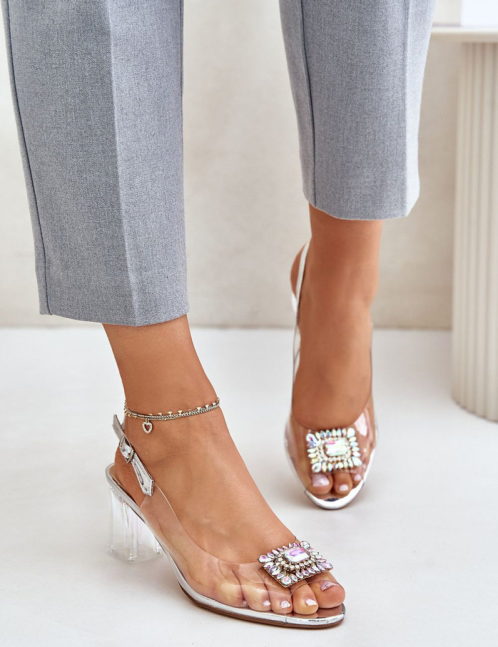  Heel sandals model 215722 Step in style 